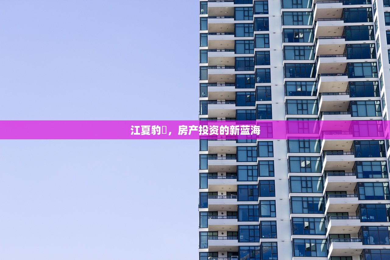 江夏豹澥，房产投资的新蓝海