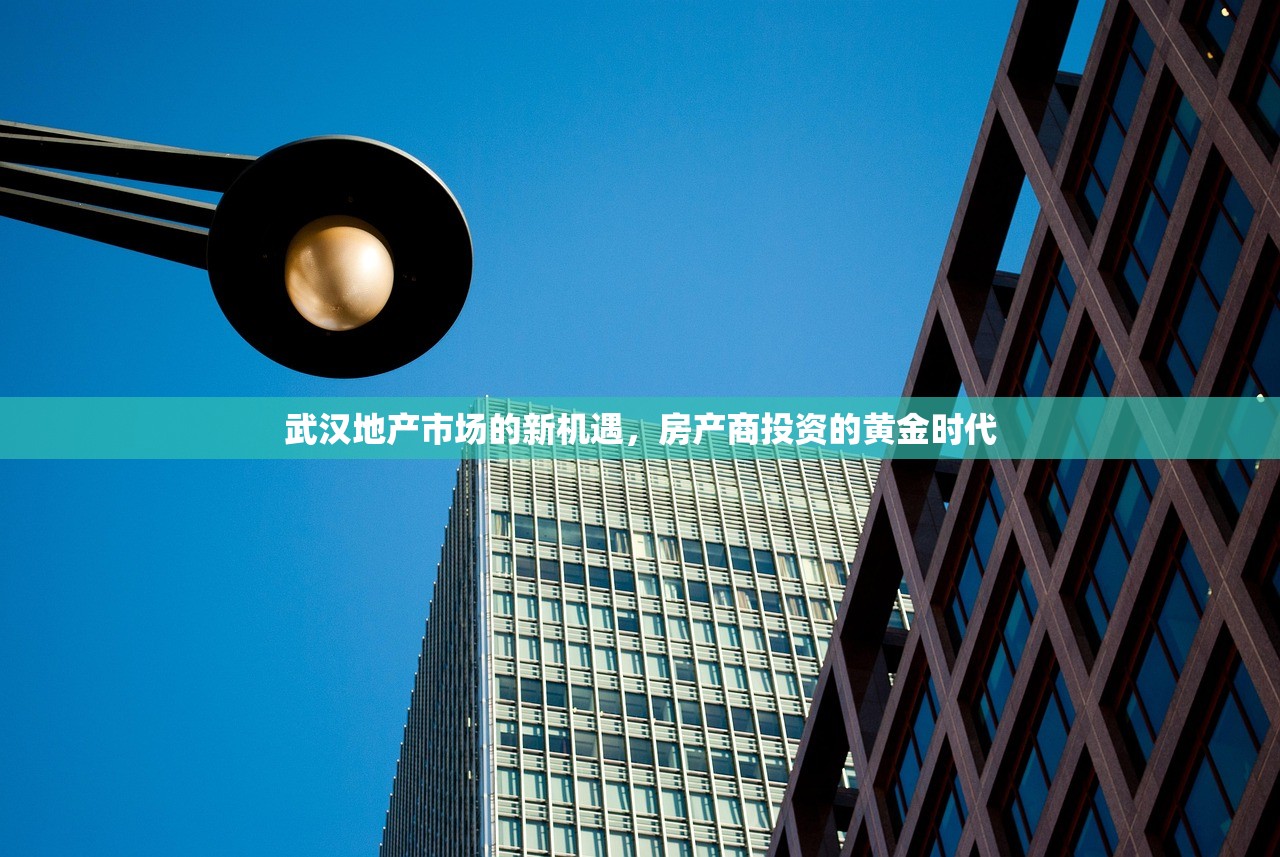 武汉地产市场的新机遇，房产商投资的黄金时代