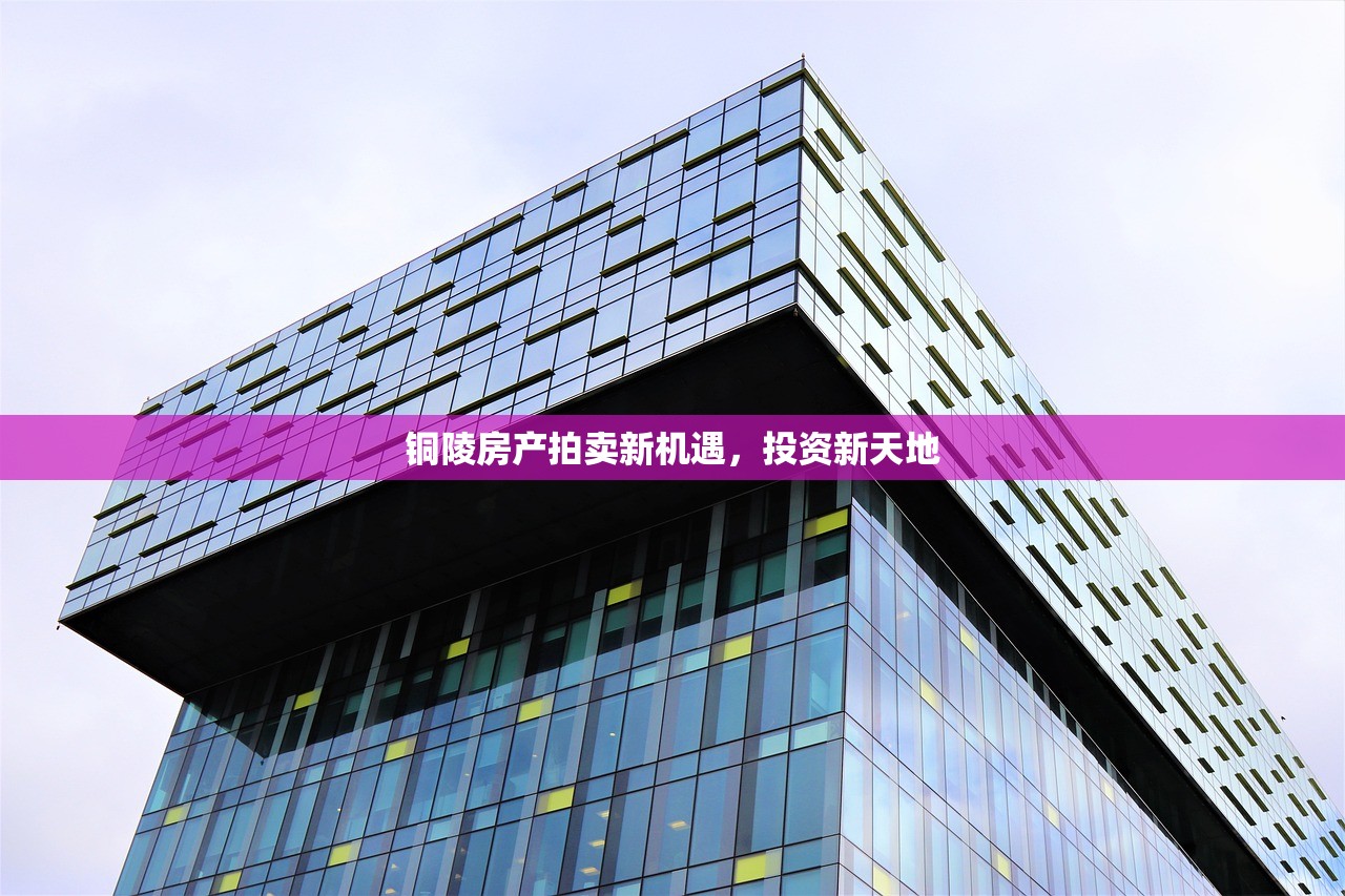 铜陵房产拍卖新机遇，投资新天地