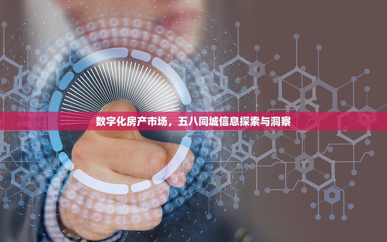 数字化房产市场，五八同城信息探索与洞察