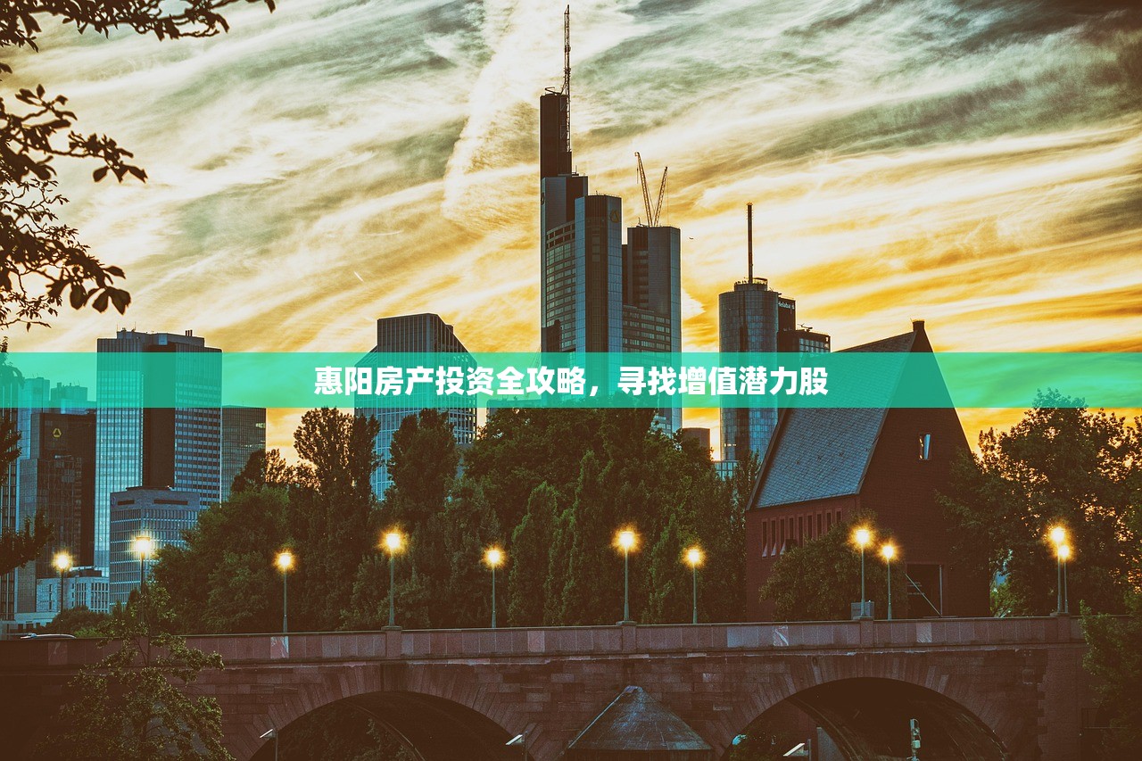 惠阳房产投资全攻略，寻找增值潜力股