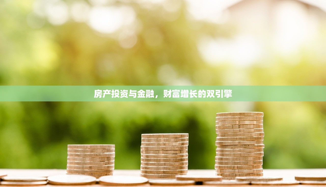 房产投资与金融，财富增长的双引擎
