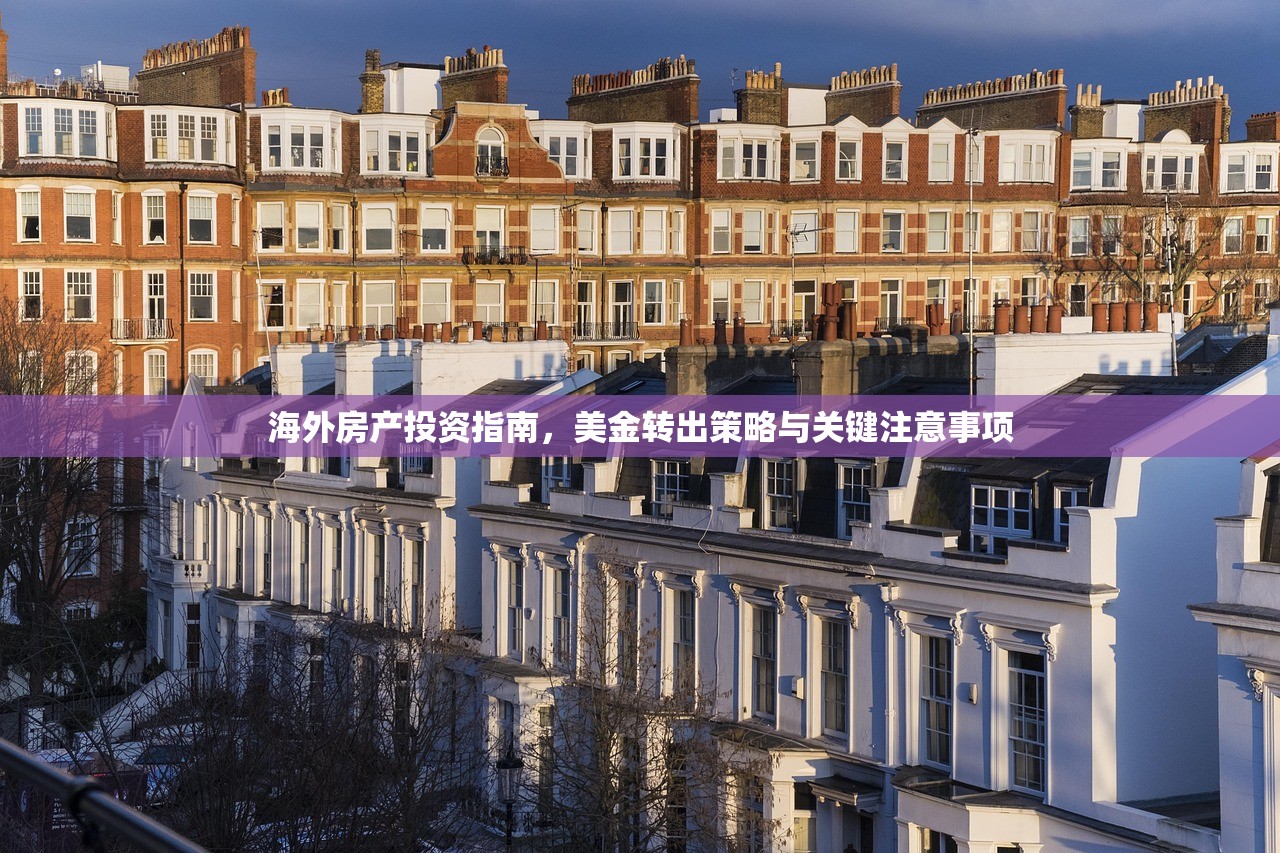 海外房产投资指南，美金转出策略与关键注意事项