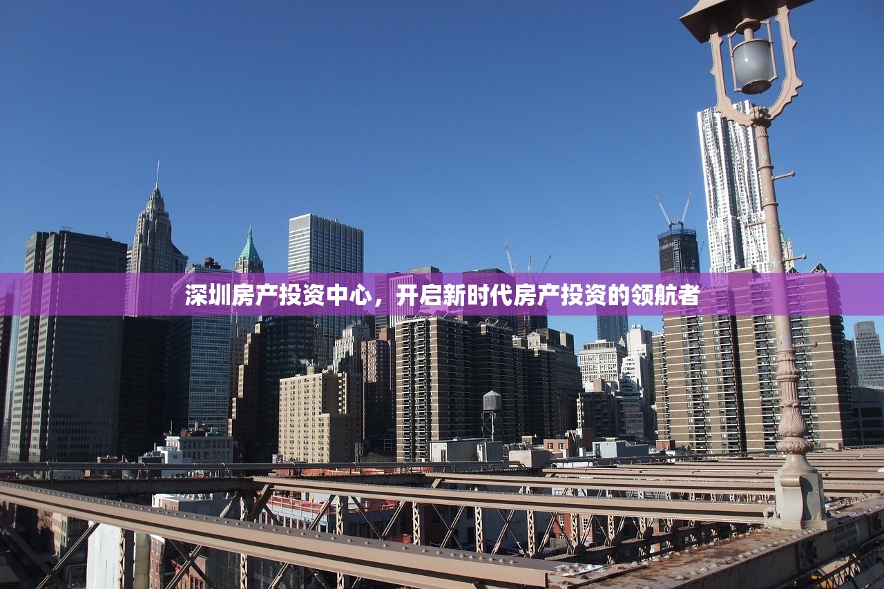 深圳房产投资中心，开启新时代房产投资的领航者
