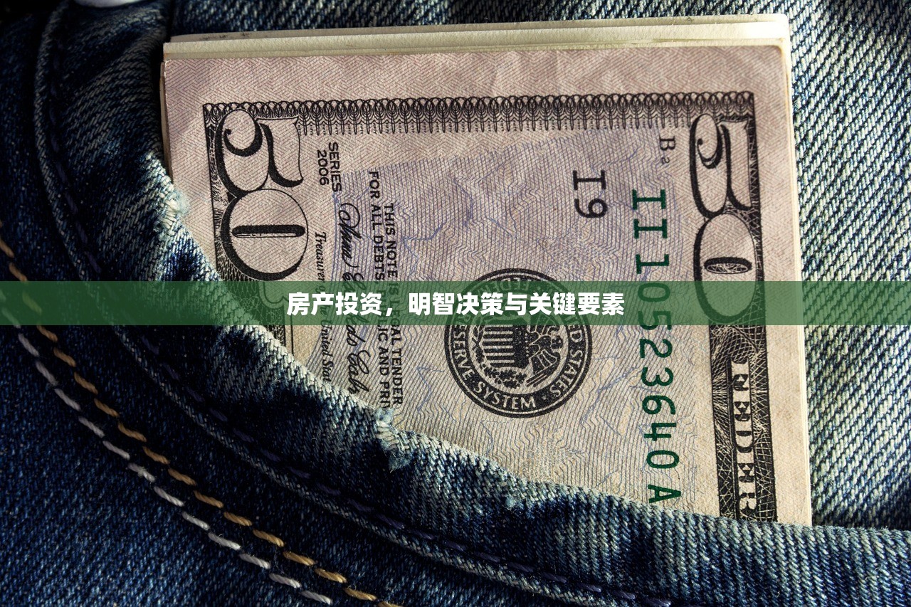 房产投资，明智决策与关键要素
