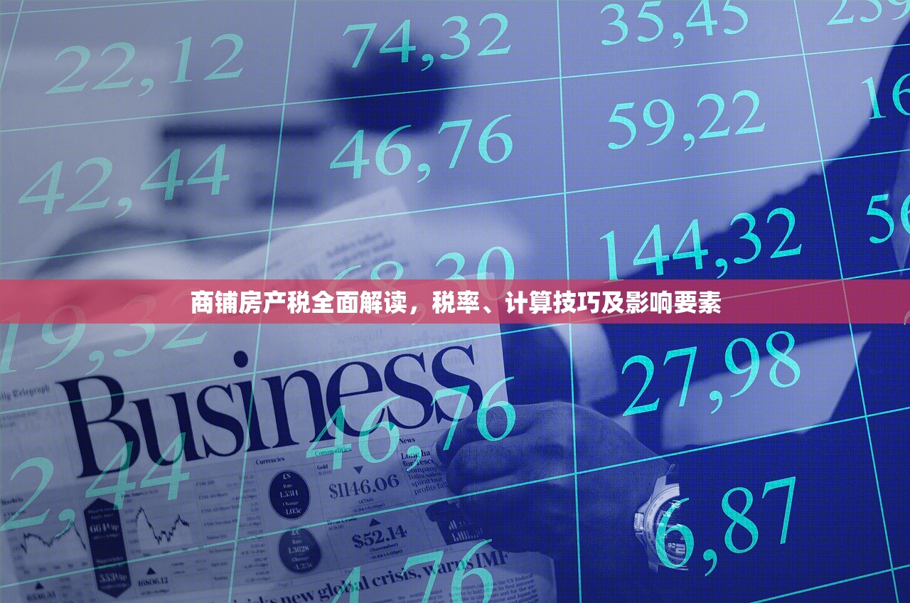 商铺房产税全面解读，税率、计算技巧及影响要素