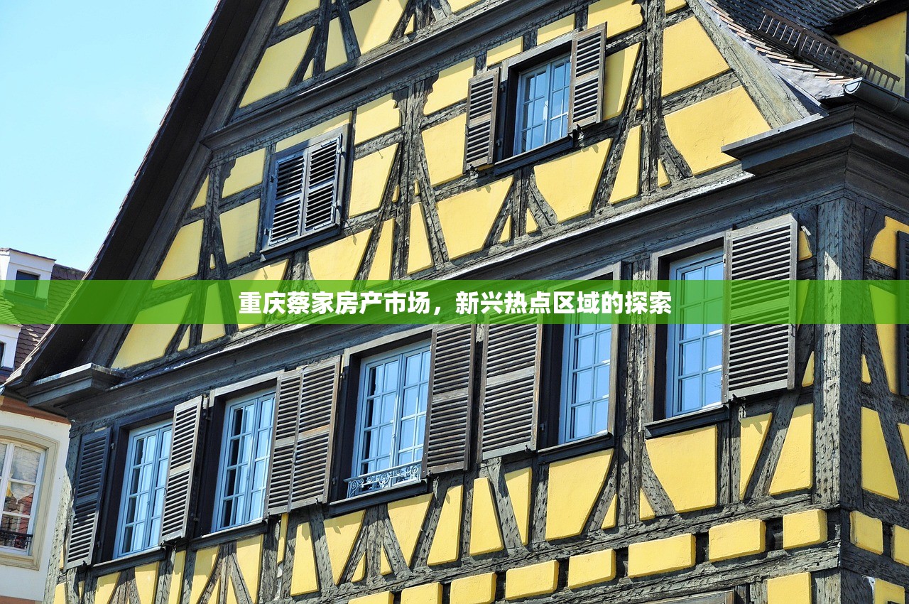 重庆蔡家房产市场，新兴热点区域的探索
