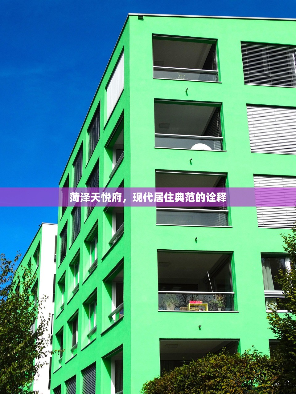 菏泽天悦府，现代居住典范的诠释