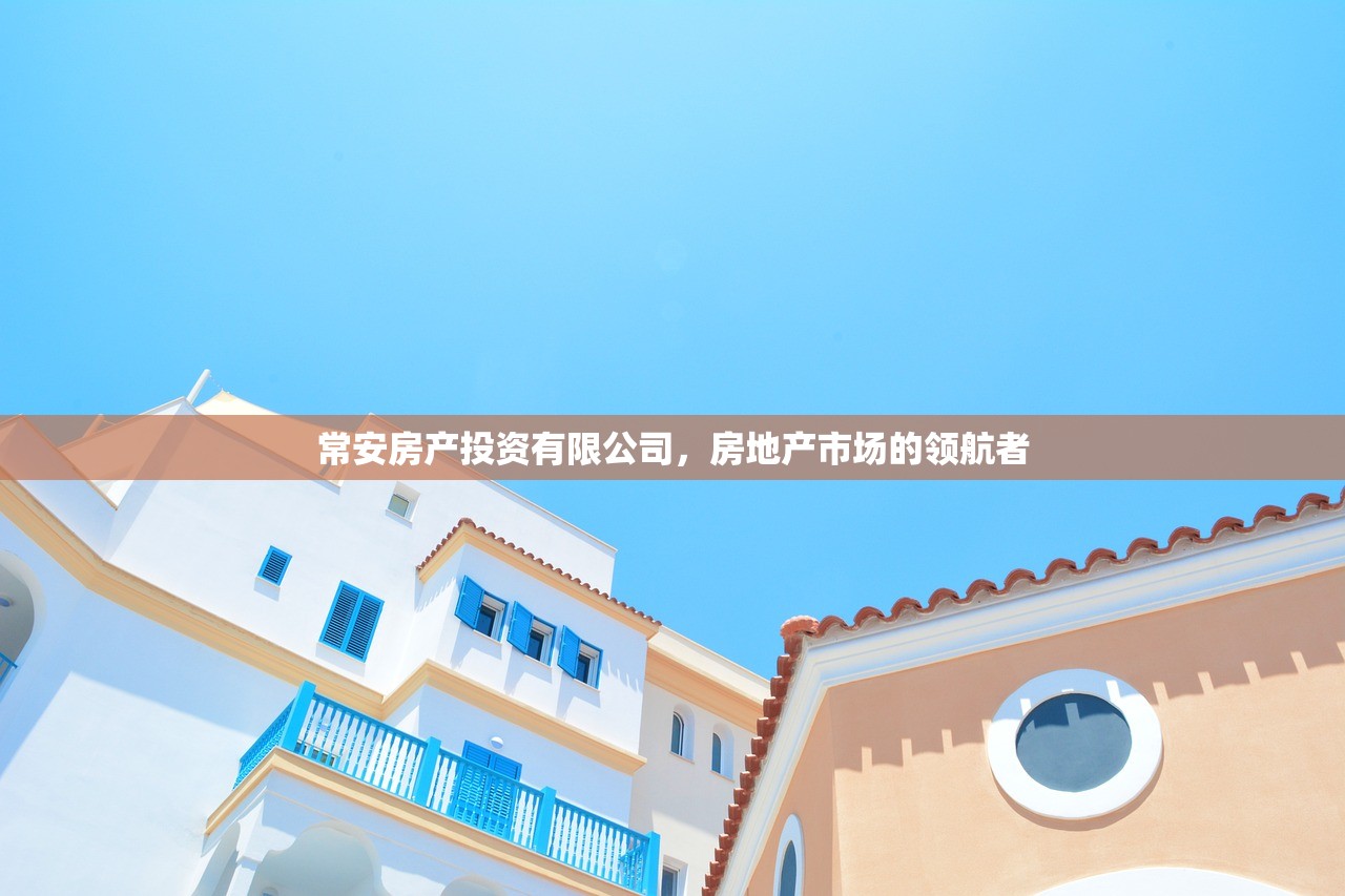 常安房产投资有限公司，房地产市场的领航者