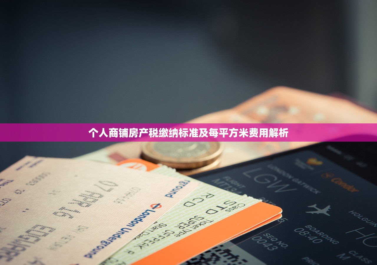 个人商铺房产税缴纳标准及每平方米费用解析