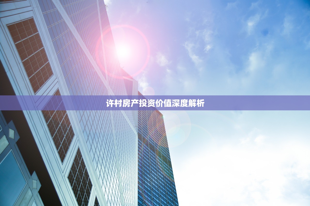 许村房产投资价值深度解析