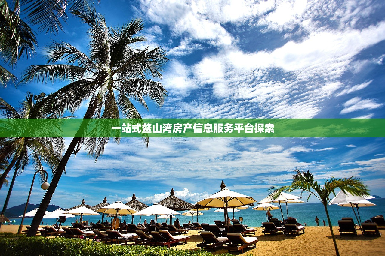 一站式鳌山湾房产信息服务平台探索
