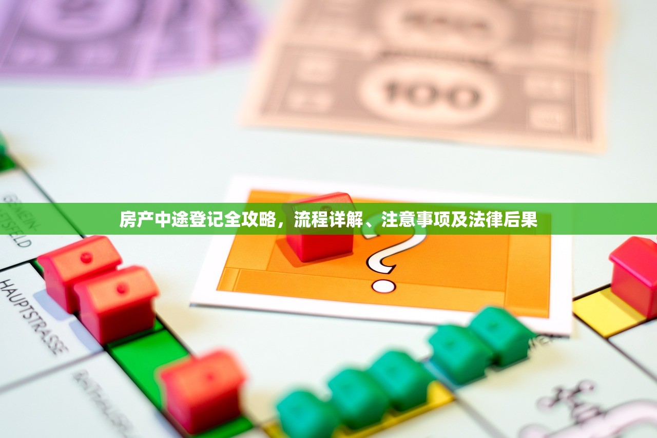 房产中途登记全攻略，流程详解、注意事项及法律后果