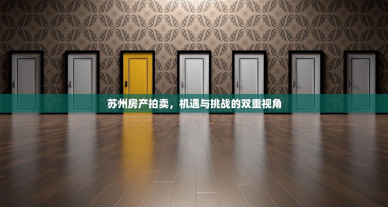 苏州房产拍卖，机遇与挑战的双重视角