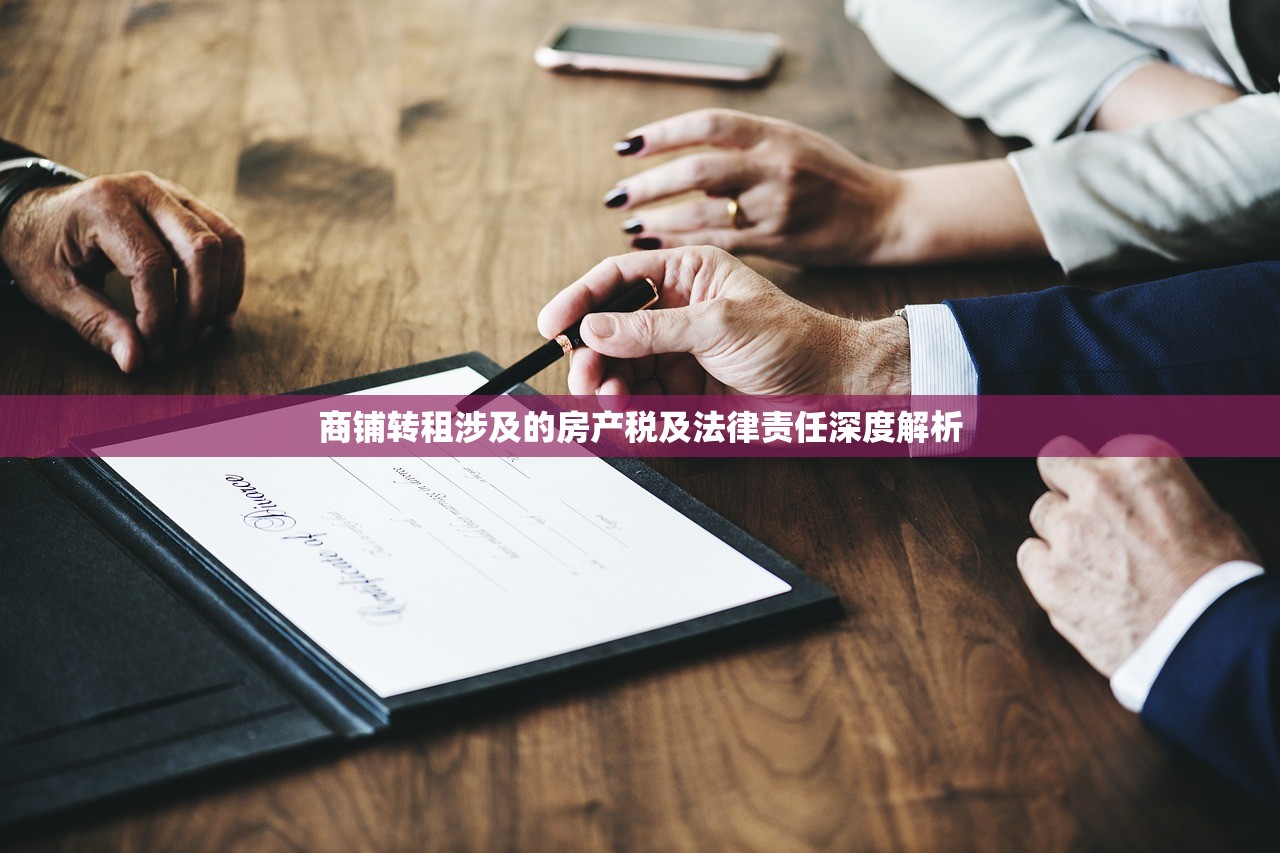 商铺转租涉及的房产税及法律责任深度解析