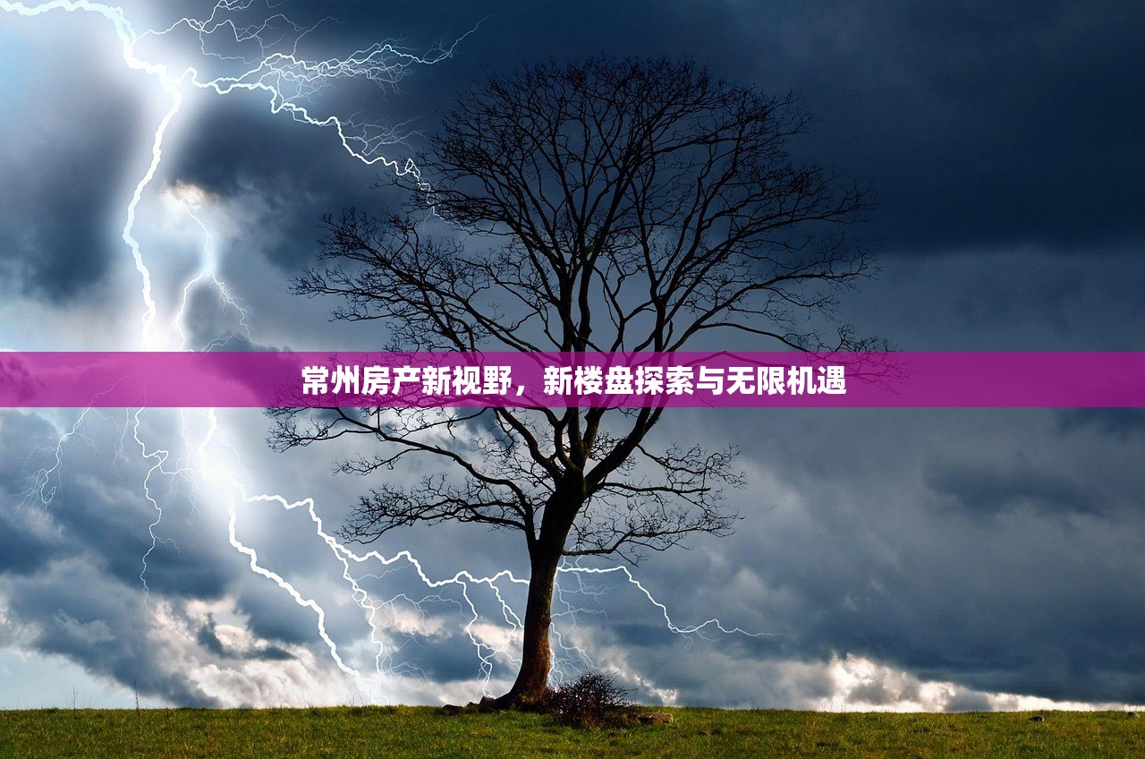 常州房产新视野，新楼盘探索与无限机遇