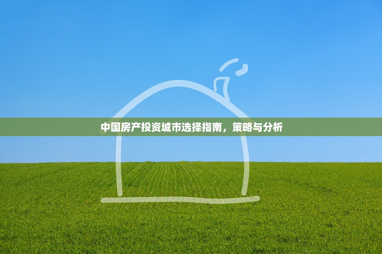 中国房产投资城市选择指南，策略与分析