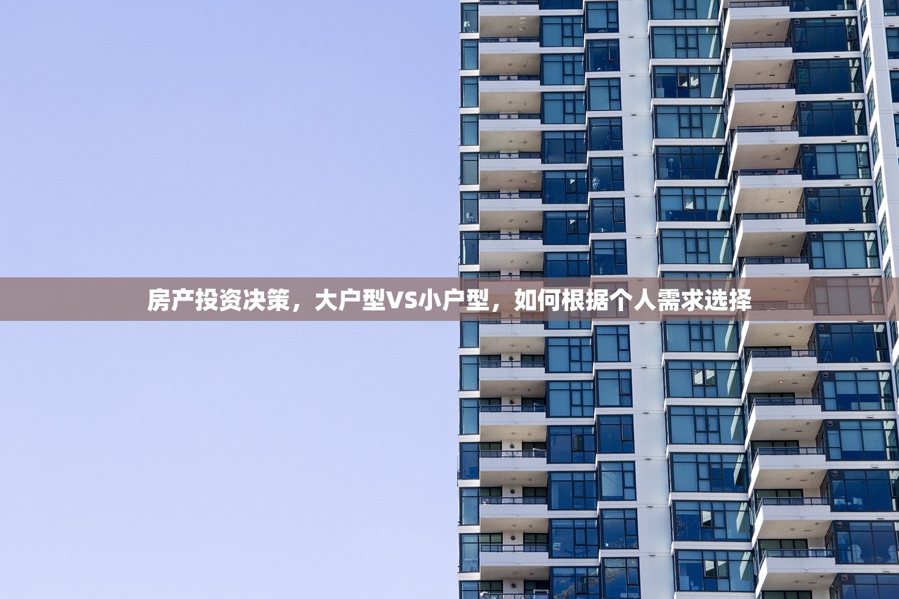 房产投资决策，大户型VS小户型，如何根据个人需求选择