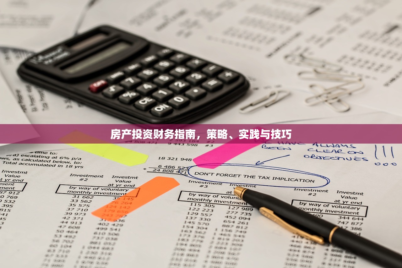 房产投资财务指南，策略、实践与技巧