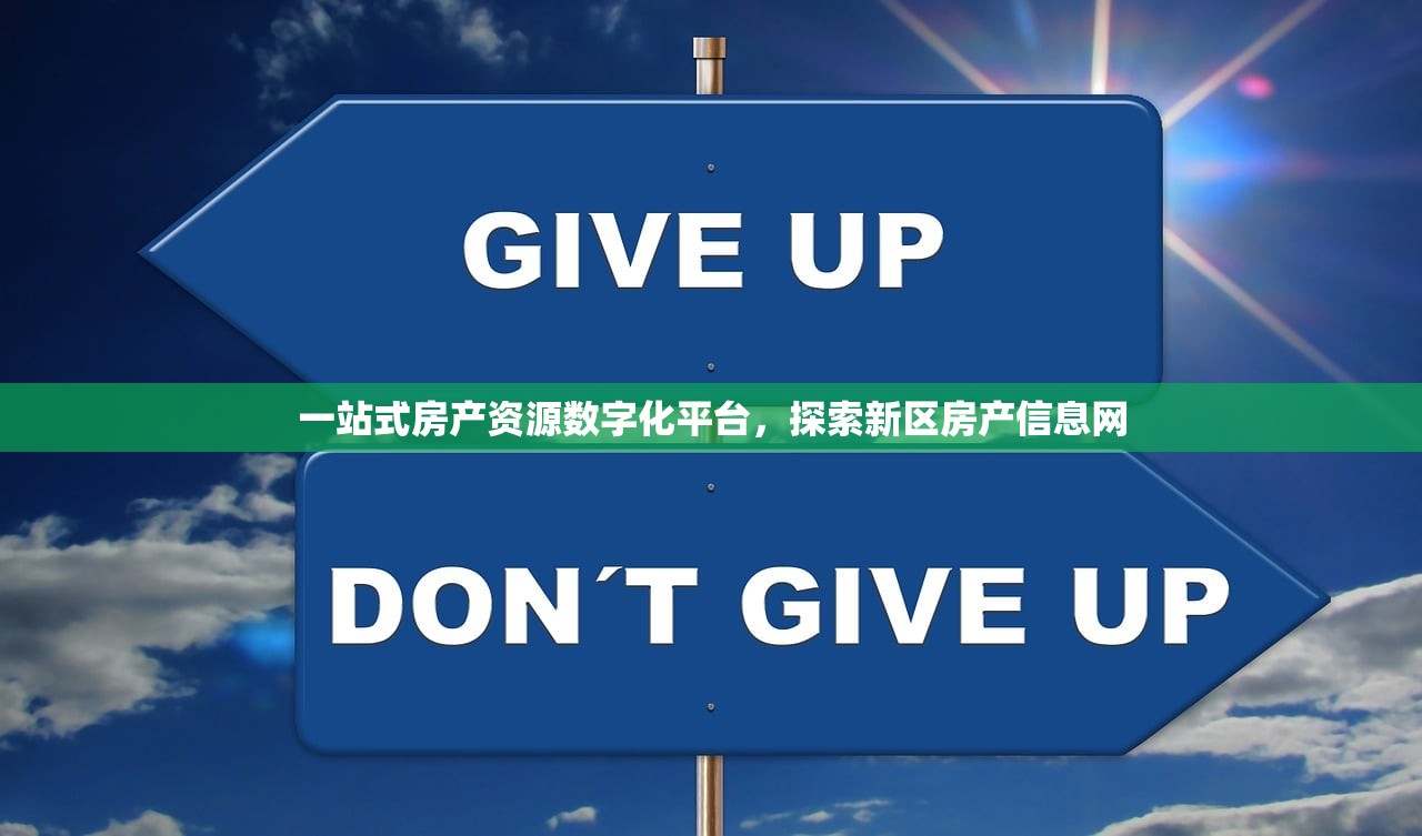 一站式房产资源数字化平台，探索新区房产信息网